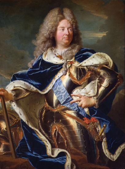 Hyacinthe Rigaud Portrait of Louis Antoine de Pardaillan de Gondrin oil painting picture